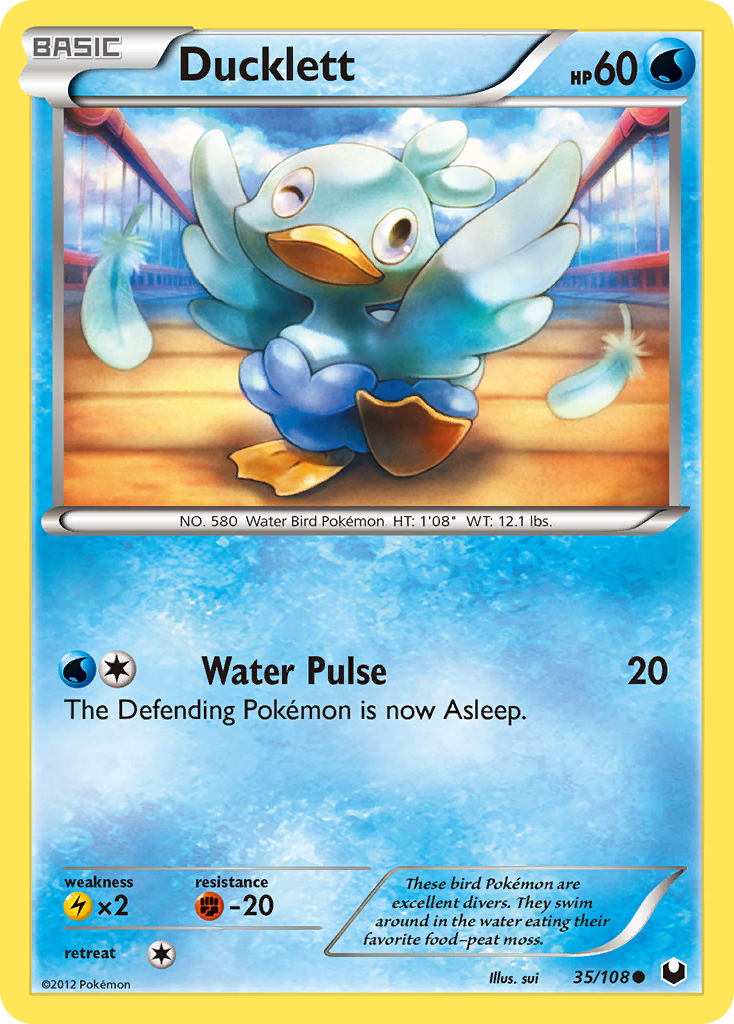 Ducklett (35/108) [Black & White: Dark Explorers] | Odin's Place