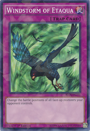 Windstorm of Etaqua [BP03-EN196] Shatterfoil Rare | Odin's Place