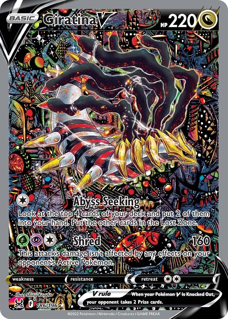 Giratina V (186/196) [Sword & Shield: Lost Origin] | Odin's Place