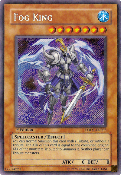 Fog King [LODT-EN098] Secret Rare | Odin's Place