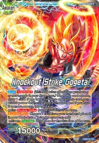 Gogeta // Knockout Strike Gogeta (2018 Big Card Pack) (SD6-01) [Promotion Cards] | Odin's Place