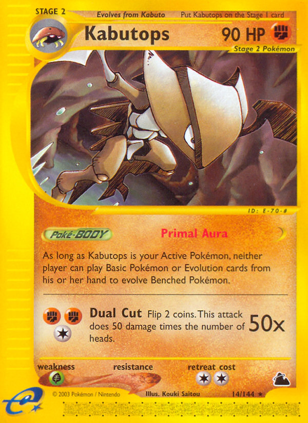 Kabutops (14/144) [Skyridge] | Odin's Place