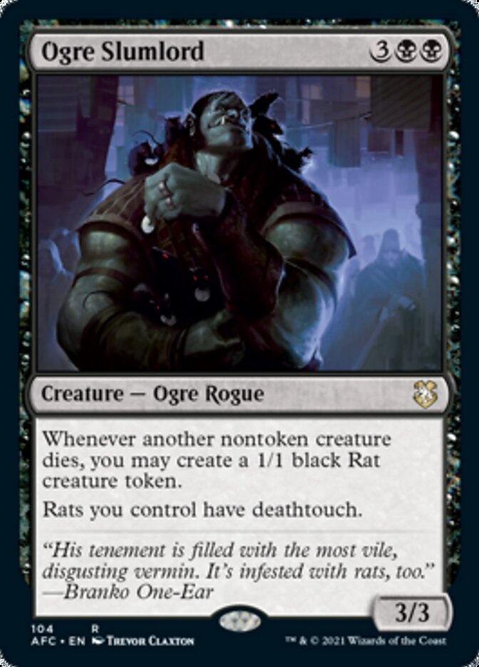 Ogre Slumlord [Dungeons & Dragons: Adventures in the Forgotten Realms Commander] | Odin's Place