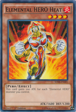Elemental Hero Heat [SDHS-EN005] Common | Odin's Place