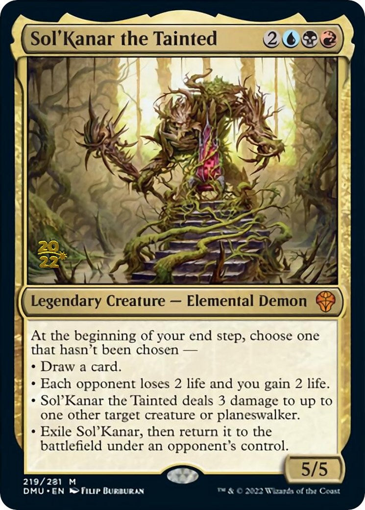 Sol'Kanar the Tainted [Dominaria United Prerelease Promos] | Odin's Place