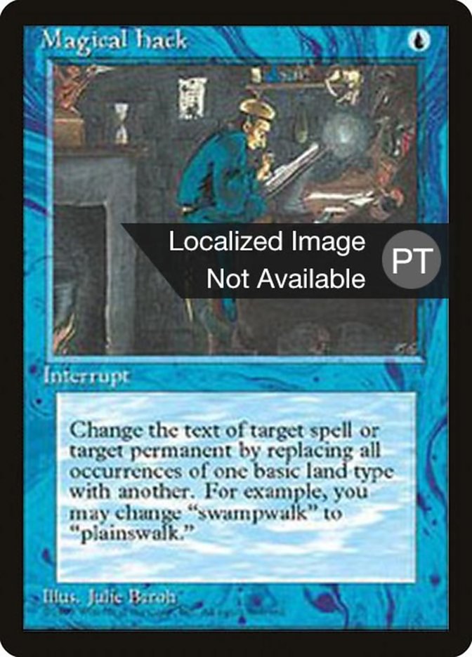 Magical Hack [Fourth Edition (Foreign Black Border)] | Odin's Place