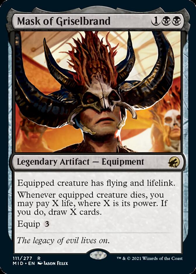 Mask of Griselbrand [Innistrad: Midnight Hunt] | Odin's Place