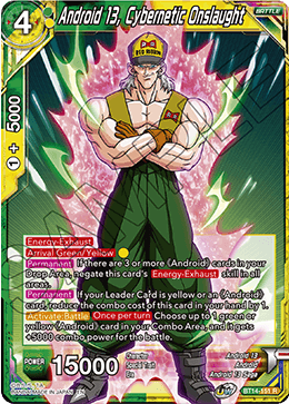 Android 13, Cybernetic Onslaught (BT14-151) [Cross Spirits] | Odin's Place