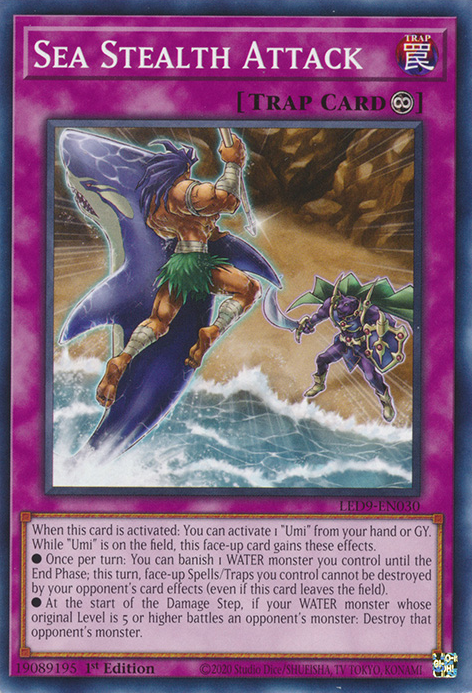 Sea Stealth Attack [LED9-EN030] Common | Odin's Place