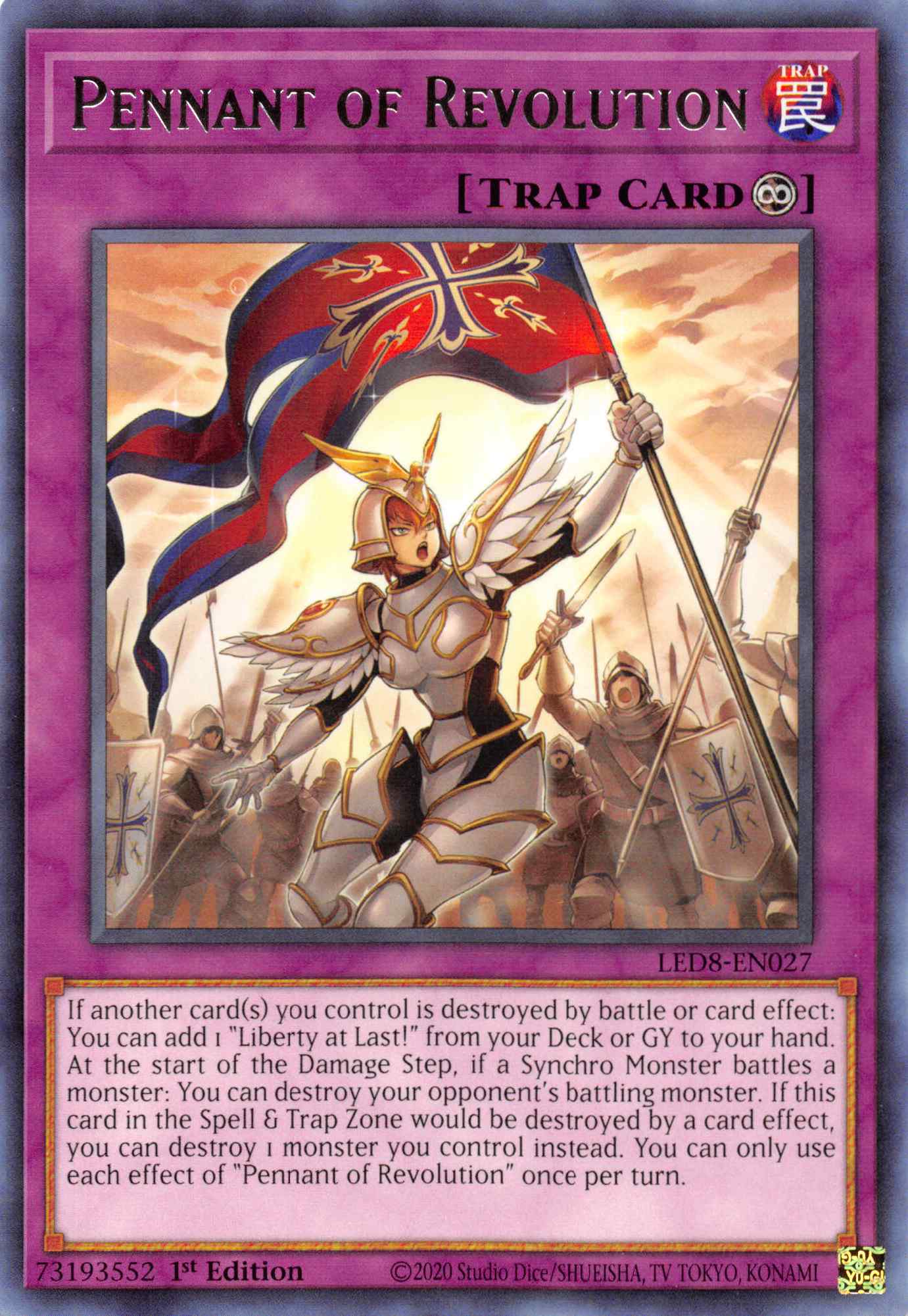 Pennant of Revolution [LED8-EN027] Rare | Odin's Place