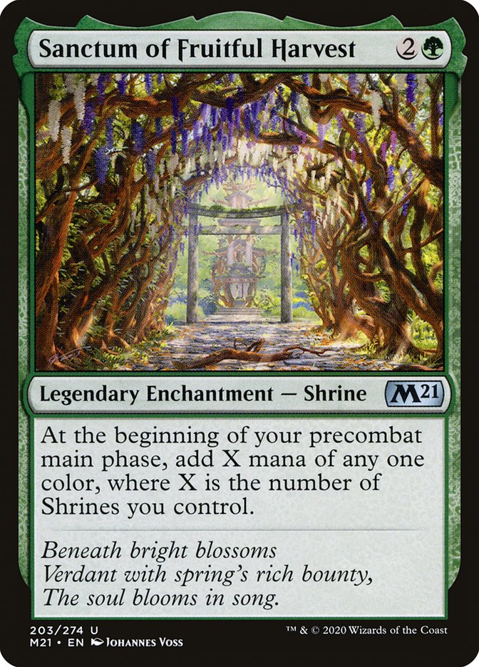 Sanctum of Fruitful Harvest [Core Set 2021] | Odin's Place