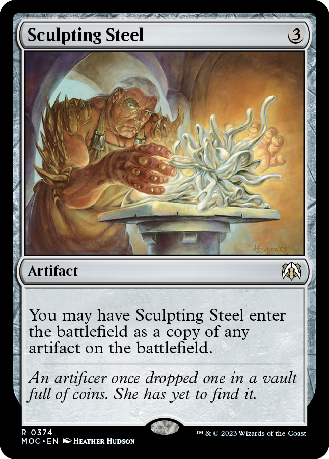 Sculpting Steel [March of the Machine Commander] | Odin's Place