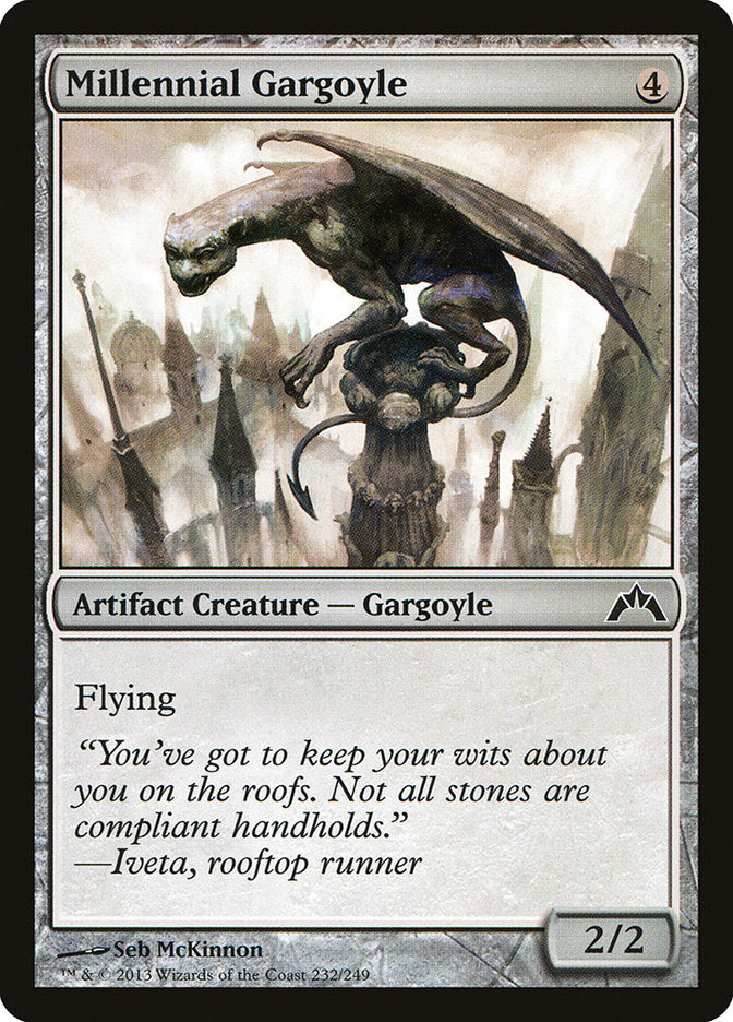 Millennial Gargoyle (232) [Gatecrash] | Odin's Place