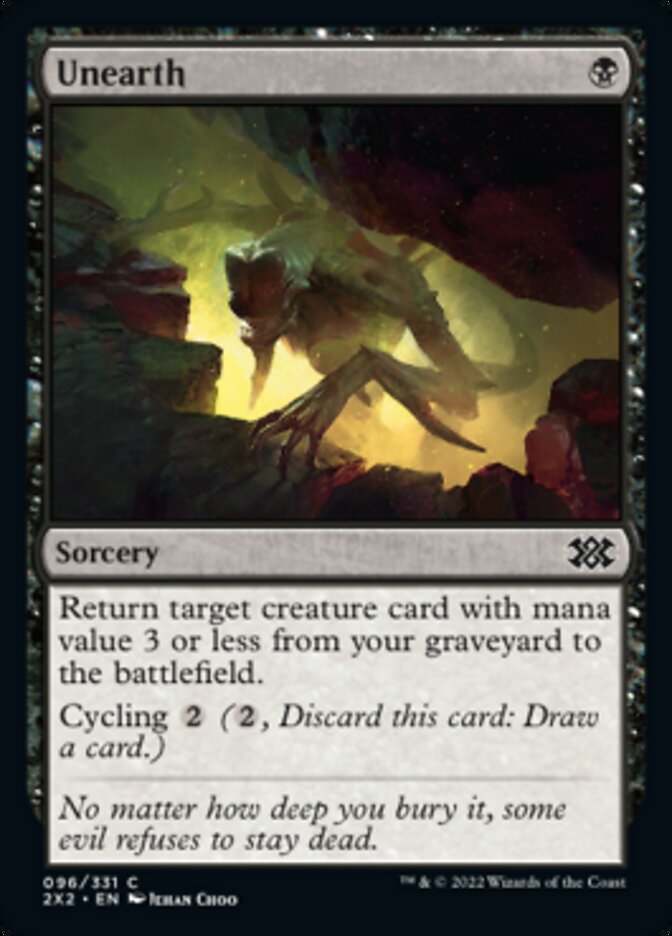 Unearth [Double Masters 2022] | Odin's Place