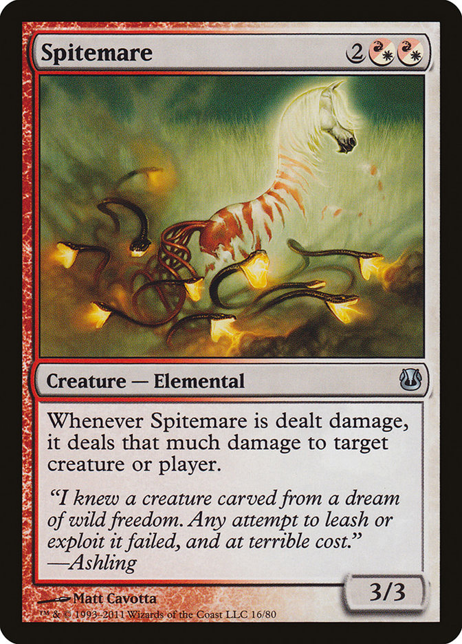 Spitemare (16) [Duel Decks: Ajani vs. Nicol Bolas] | Odin's Place