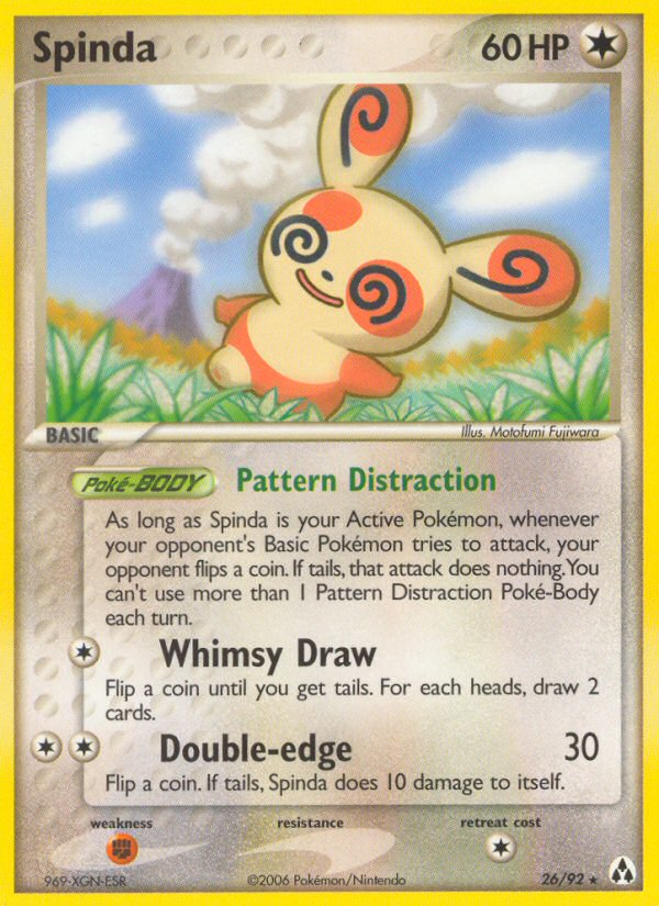Spinda (26/92) [EX: Legend Maker] | Odin's Place