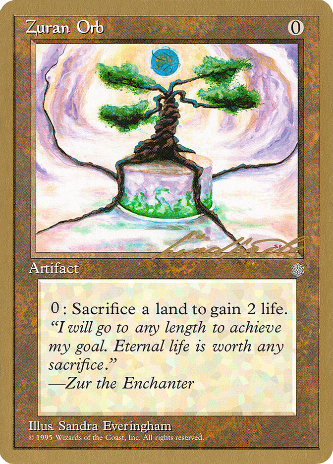 Zuran Orb (Leon Lindback) [Pro Tour Collector Set] | Odin's Place