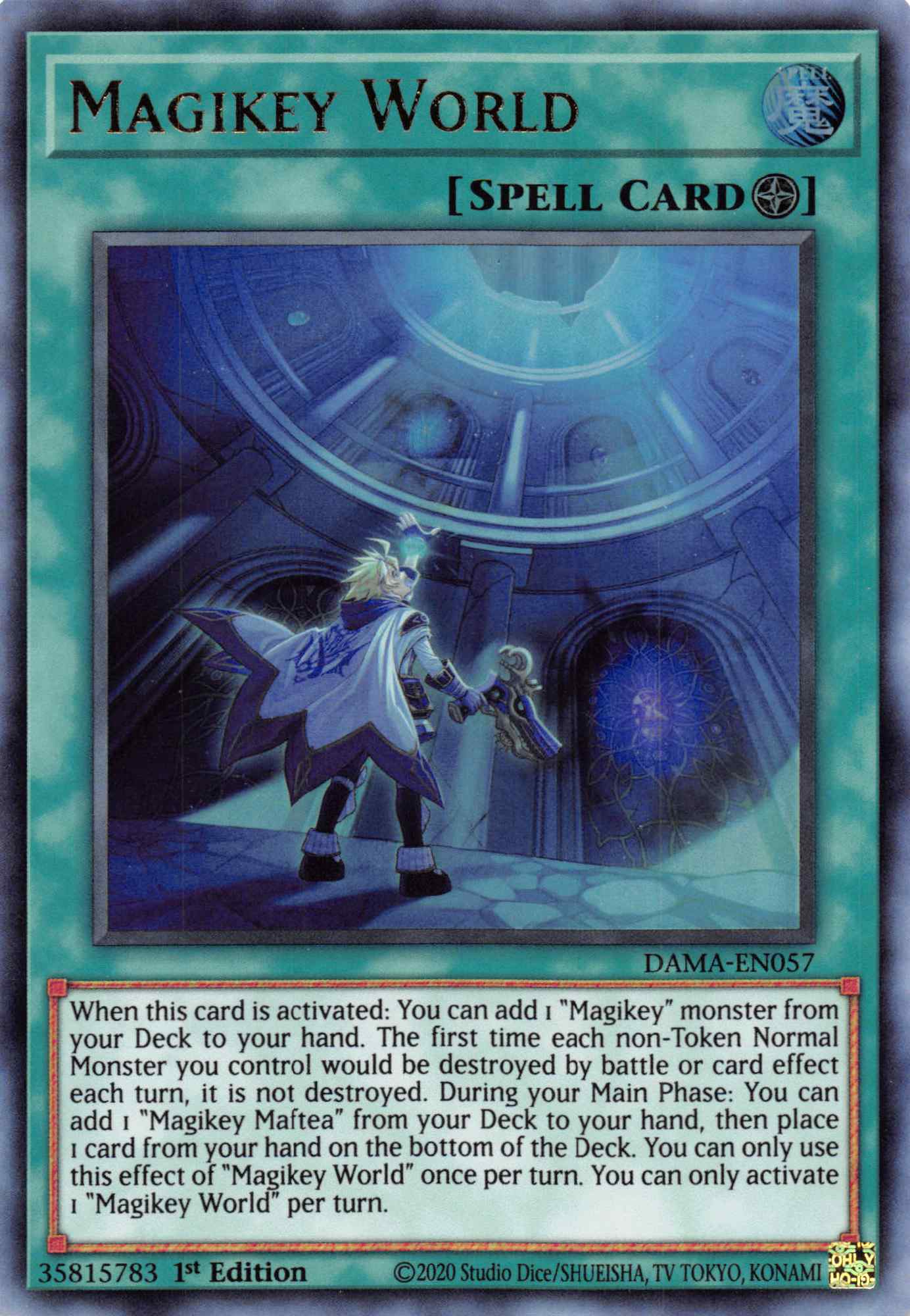 Magikey World [DAMA-EN057] Ultra Rare | Odin's Place