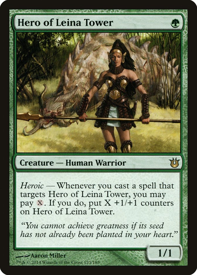 Hero of Leina Tower (123) [Born of the Gods] | Odin's Place