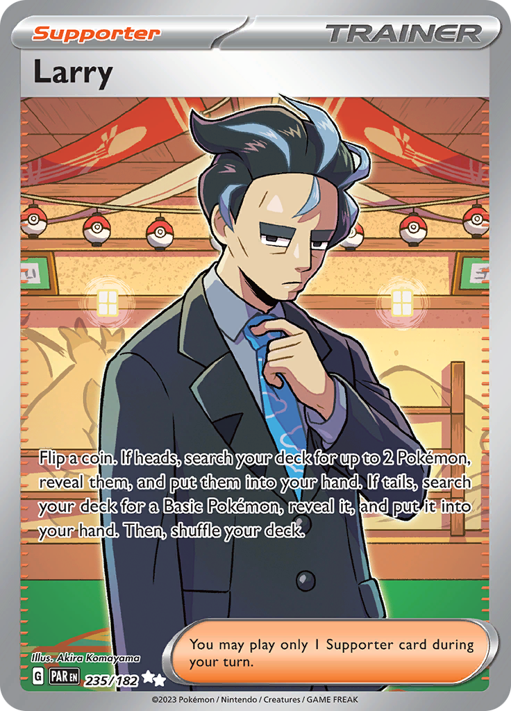 Larry (235/182) [Scarlet & Violet: Paradox Rift] | Odin's Place