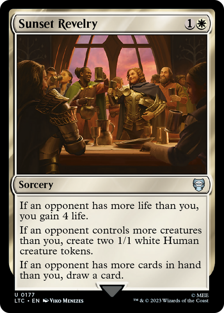 Sunset Revelry [The Lord of the Rings: Tales of Middle-Earth Commander] | Odin's Place