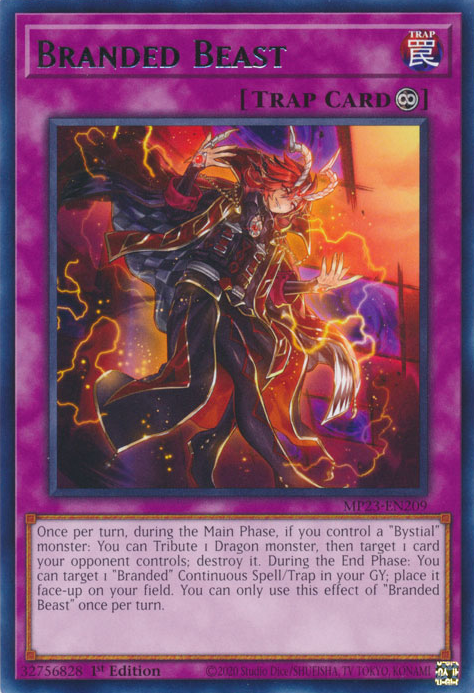 Branded Beast [MP23-EN209] Rare | Odin's Place