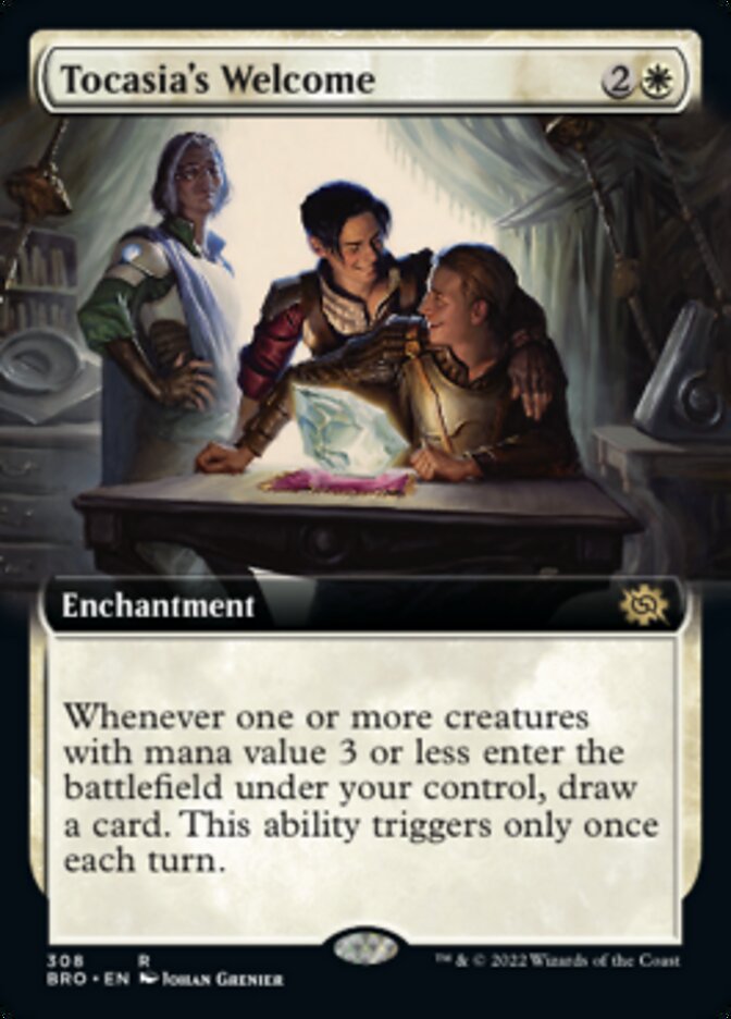 Tocasia's Welcome (Extended Art) [The Brothers' War] | Odin's Place