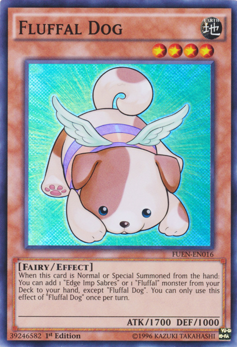 Fluffal Dog [FUEN-EN016] Super Rare | Odin's Place