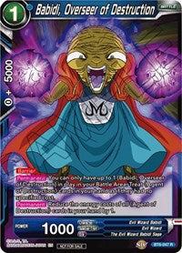 Babidi, Overseer of Destruction (Gold Stamped) (BT6-047) [Tournament Promotion Cards] | Odin's Place