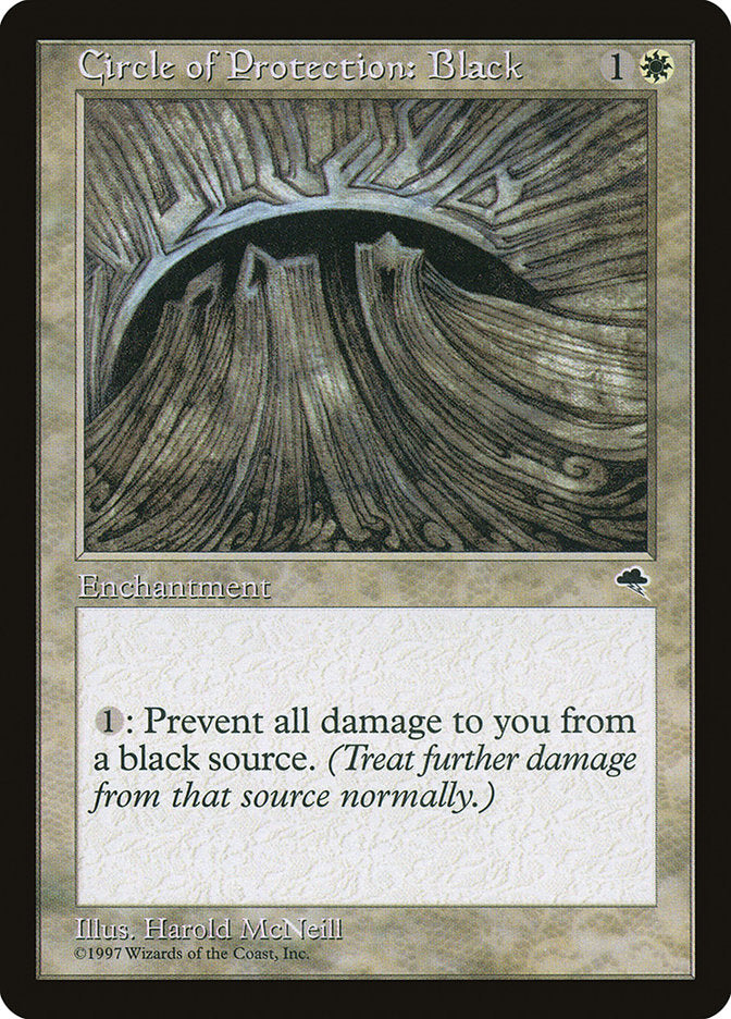 Circle of Protection: Black (8) [Tempest] | Odin's Place
