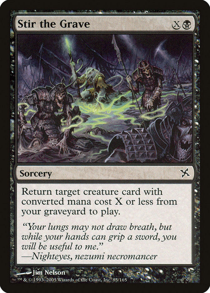Stir the Grave (85) [Betrayers of Kamigawa] | Odin's Place