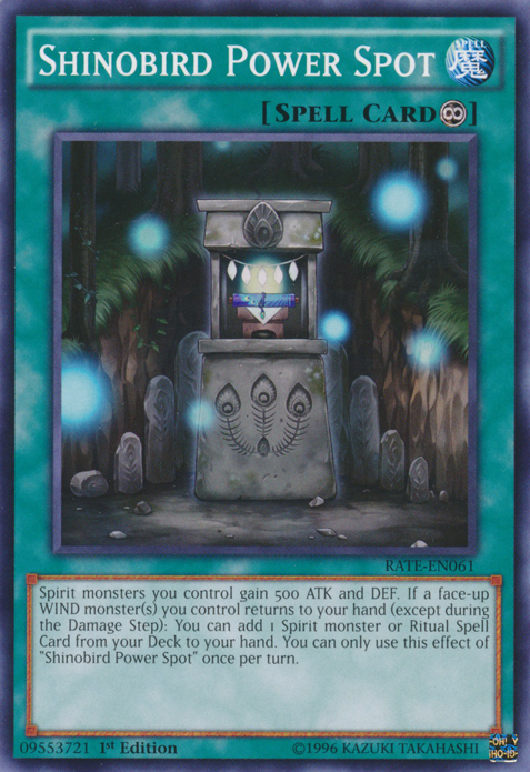 Shinobird Power Spot [RATE-EN061] Common | Odin's Place