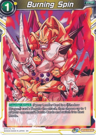 Burning Spin (BT12-119) [Vicious Rejuvenation] | Odin's Place