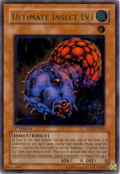 Ultimate Insect LV1 [SOD-EN005] Ultimate Rare | Odin's Place