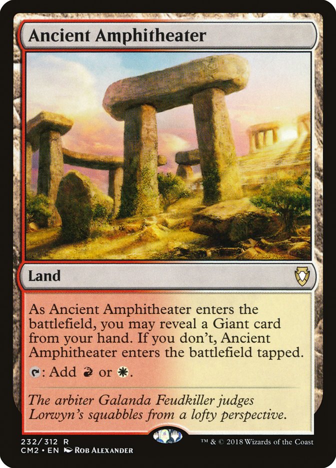 Ancient Amphitheater (232) [Commander Anthology Volume II] | Odin's Place