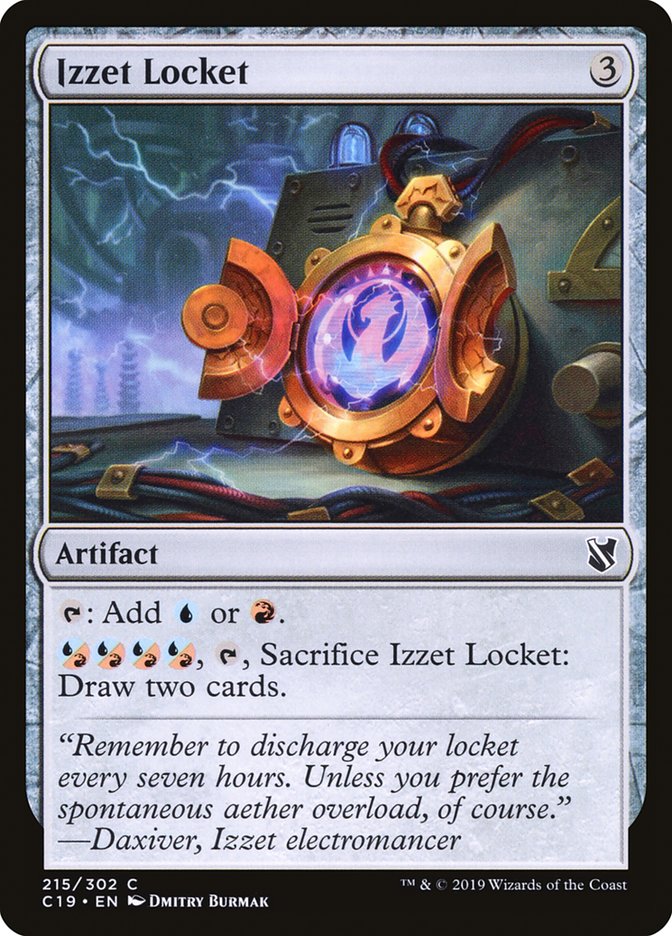 Izzet Locket [Commander 2019] | Odin's Place