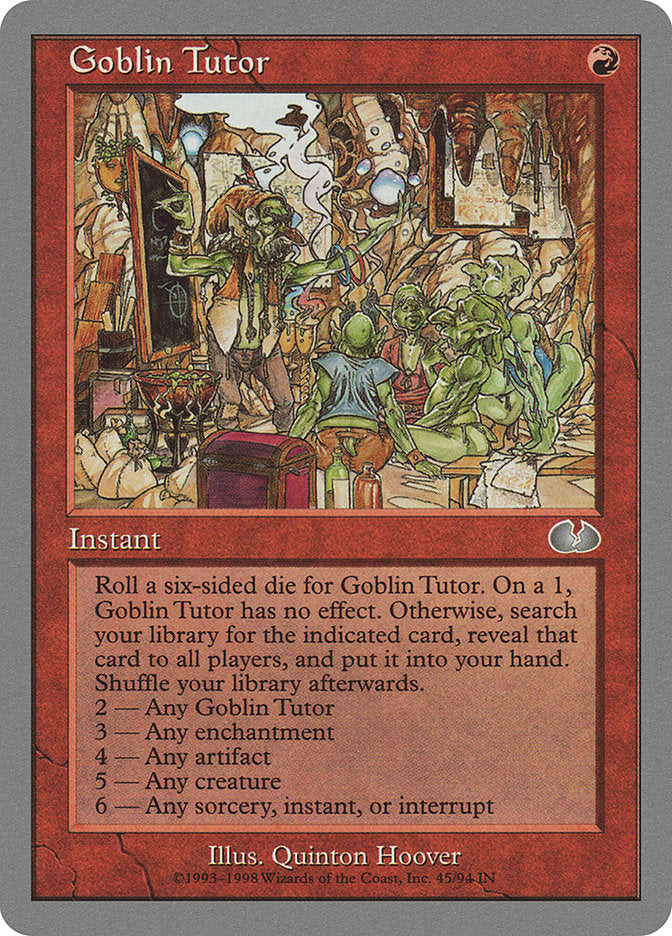 Goblin Tutor (45) [Unglued] | Odin's Place