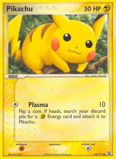 Pikachu (74/112) [EX: FireRed & LeafGreen] | Odin's Place