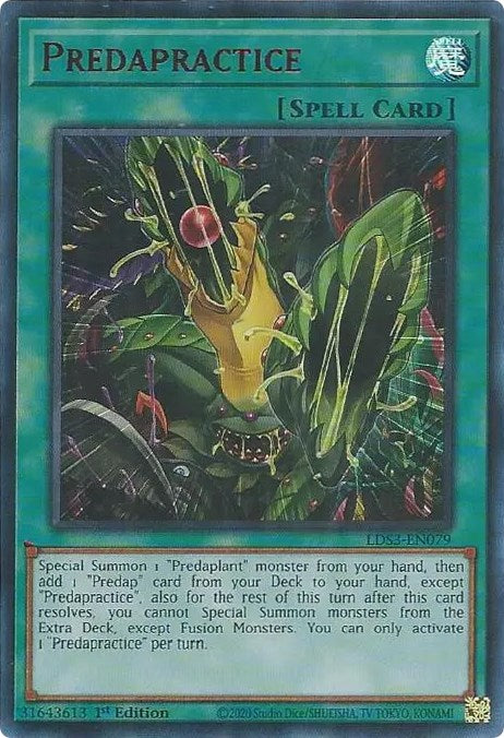 Predapractice (Red) [LDS3-EN079] Ultra Rare | Odin's Place