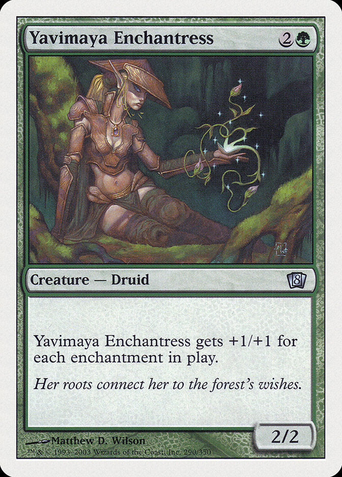 Yavimaya Enchantress (290) [Eighth Edition] | Odin's Place