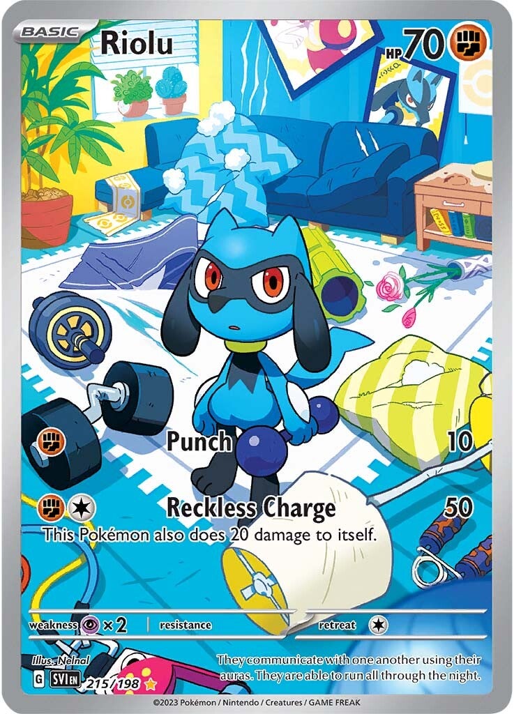 Riolu (215/198) [Scarlet & Violet: Base Set] | Odin's Place