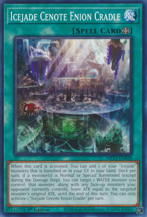 Icejade Cenote Enion Cradle [MP23-EN028] Common | Odin's Place