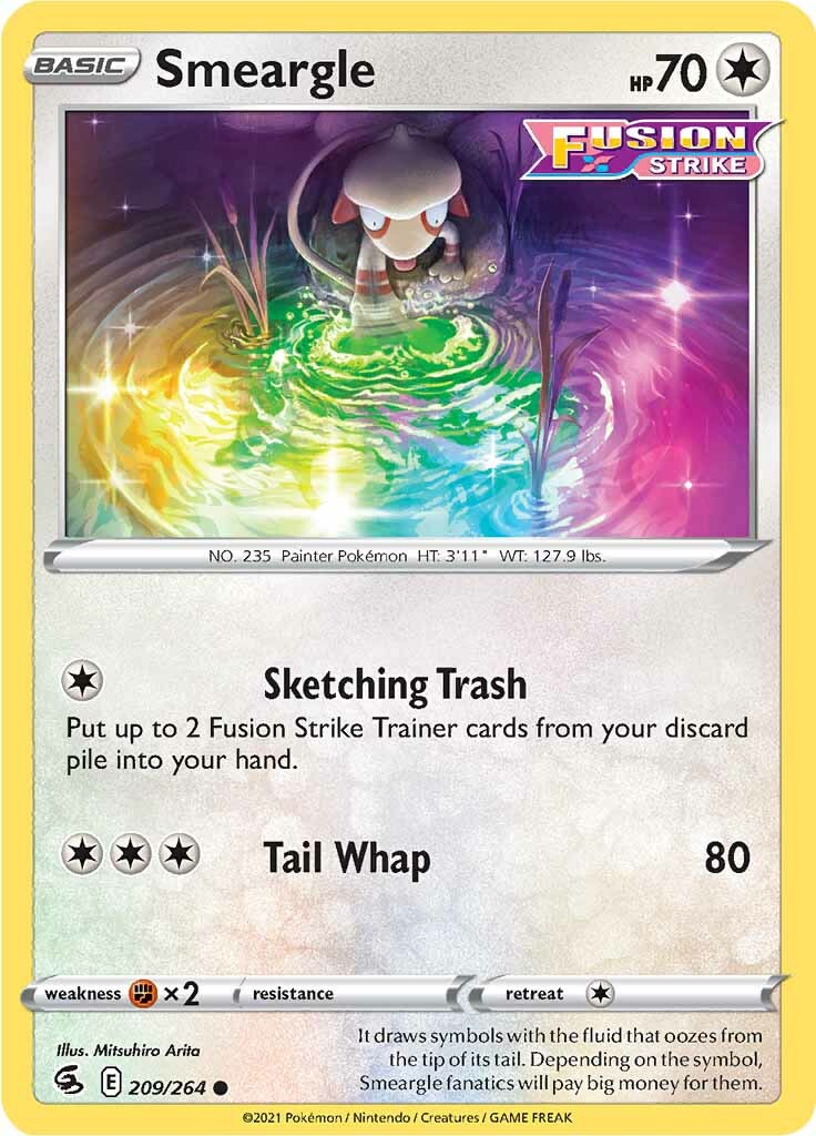 Smeargle (209/264) [Sword & Shield: Fusion Strike] | Odin's Place
