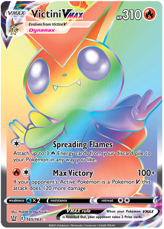 Victini VMAX (165/163) [Sword & Shield: Battle Styles] | Odin's Place