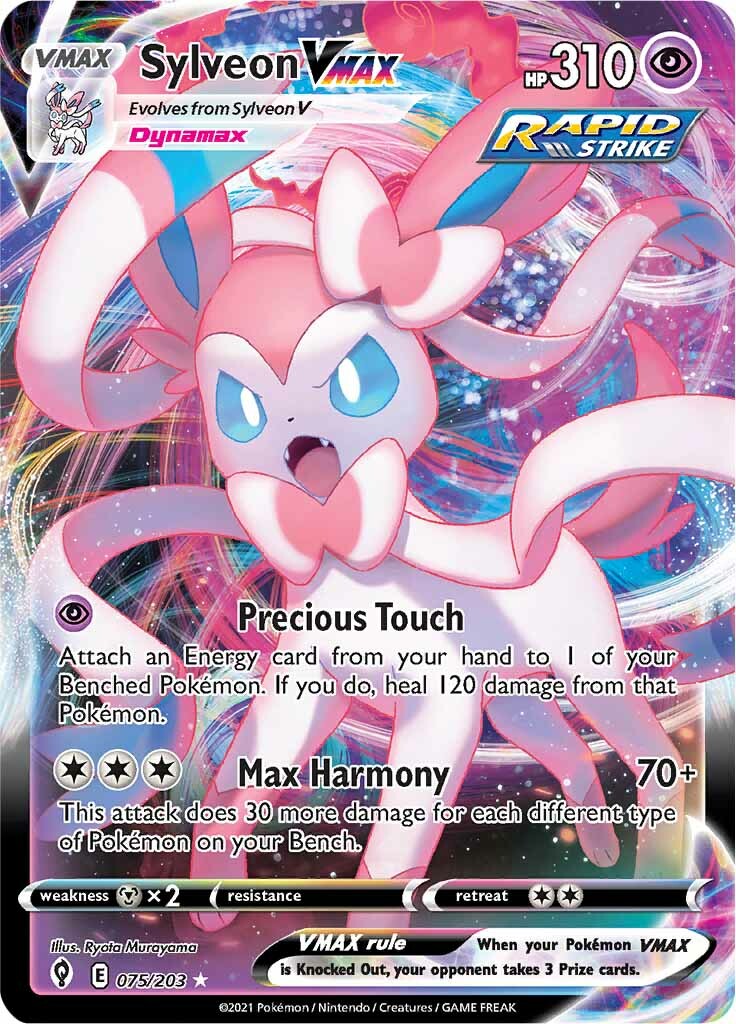 Sylveon VMAX (075/203) [Sword & Shield: Evolving Skies] | Odin's Place