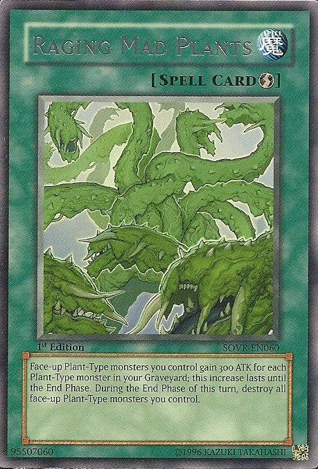 Raging Mad Plants [SOVR-EN060] Rare | Odin's Place
