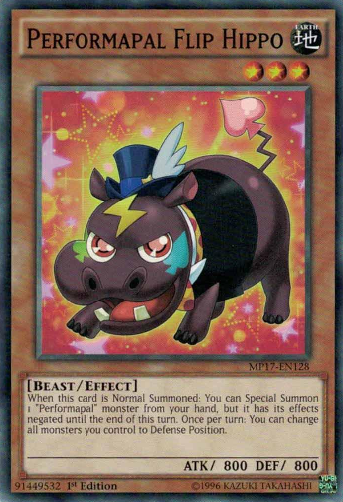 Performapal Flip Hippo [MP17-EN128] Common | Odin's Place