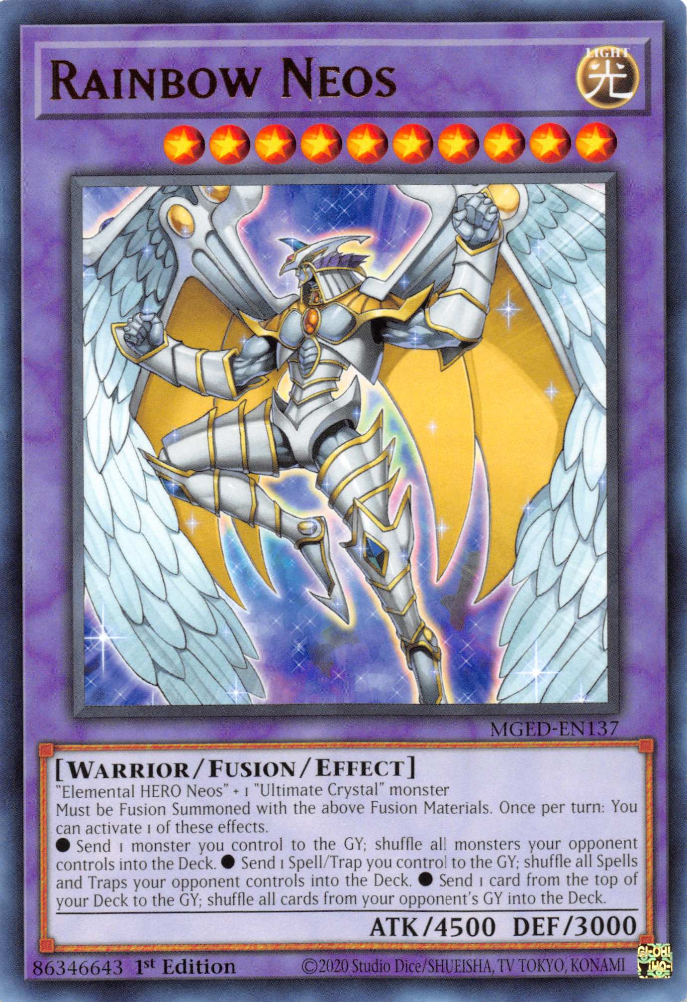 Rainbow Neos [MGED-EN137] Rare | Odin's Place