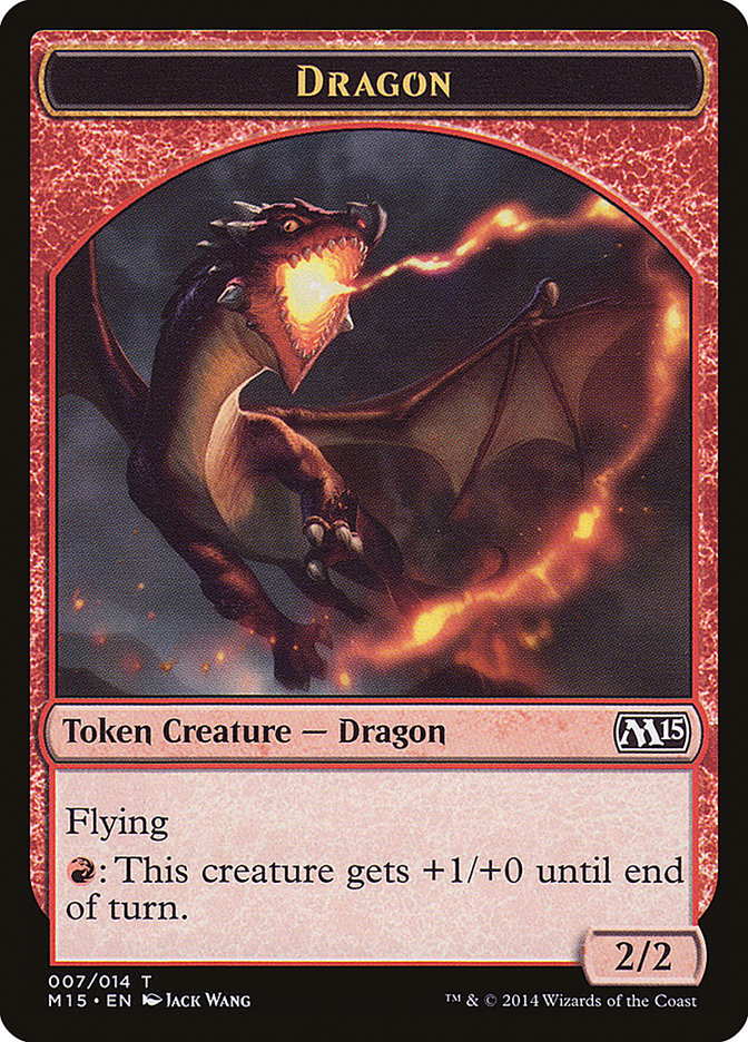 Dragon Token (7) [Magic 2015 Tokens] | Odin's Place