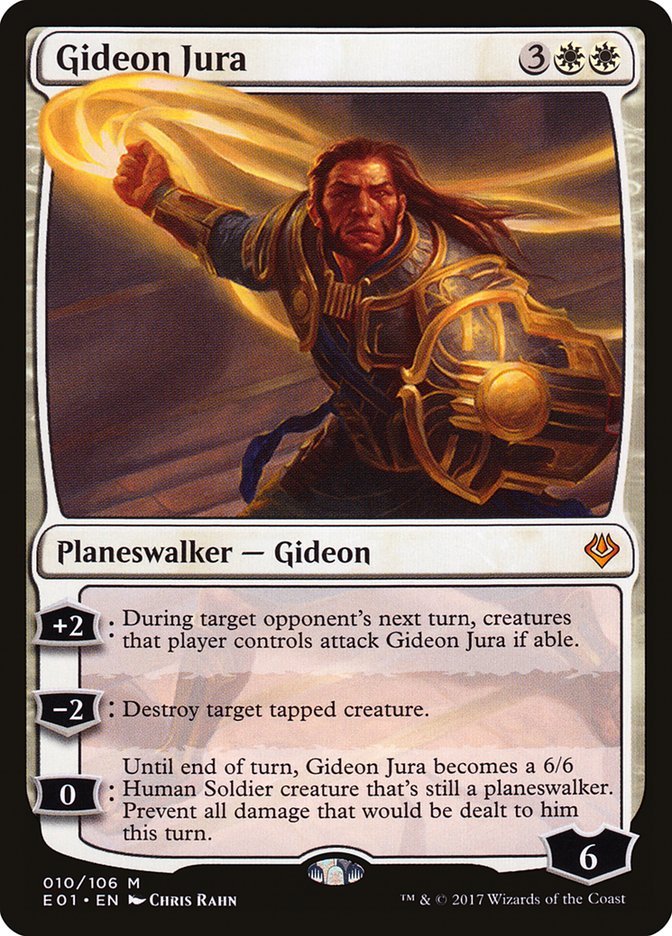Gideon Jura (10) [Archenemy: Nicol Bolas] | Odin's Place